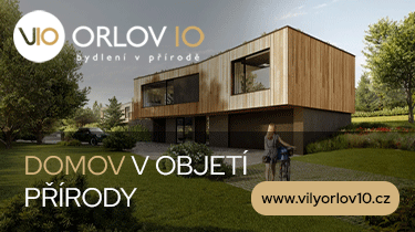 DOMOV V OBJETÍ PŘÍRODY
ELEGANTNÍ ARCHITEKTURA
BYDLENÍ S ROZHLEDEM
