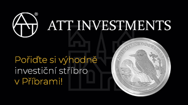 Pořiďte si výhodně investiční stříbro v Příbrami.