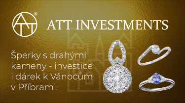Šperky s drahými kameny - investice i dárek k Vánocům v Příbrami.
