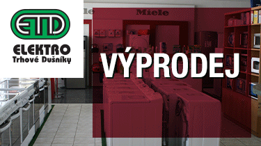 lednový výprodej spotřebičů a doplňků do kuchyně