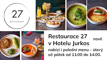 Restaurant 27 nově nabízí i polední menu.