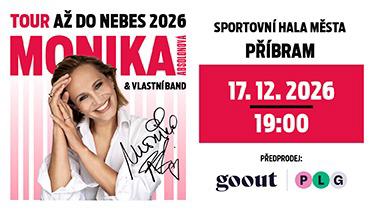 TOUR AŽ DO NEBES 2026
MONIKA ABSOLONOVÁ