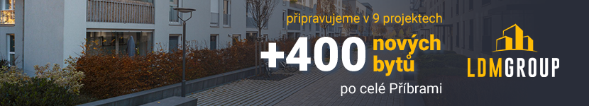připravujeme v 9 projektech 400 nových bytů po celé Příbrami