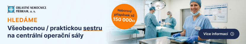Hledáme všeobecnou praktickou sestru na centrální operační sály