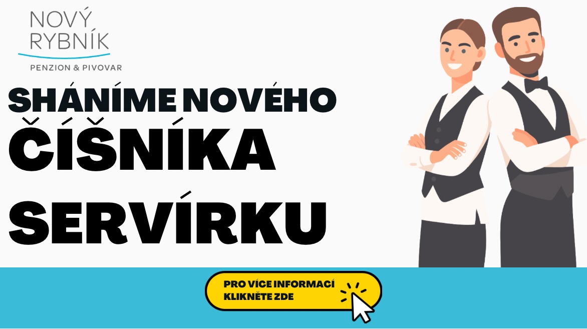 Hledáme servírku nebo číšníka