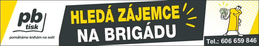 HLEDÁ ZÁJEMCE NA BRIGÁDU - banner jejich