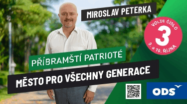 PŘÍBRAMŠTÍ PATRIOTÉ
MĚSTO PRO VŠECHNY GENERACE